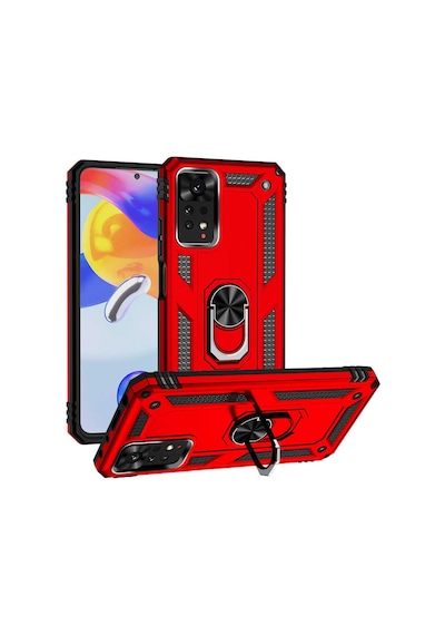 Xiaomi Redmi Note 11 Pro 5g Kılıf Zore Vega Kapak Kırmızı