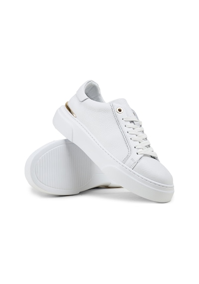 Deery Kadın Hakiki Beyaz Deri Sneaker Ayakkabı - 00502zbyze01