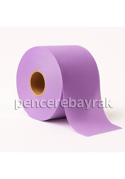 Lila Renginde Tela Süsleme Kumaşı 16x2000 Cm Düğün, Kına, Paket