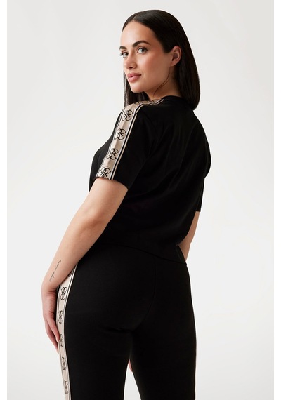 Guess Kadın T-shirt Kahverengi