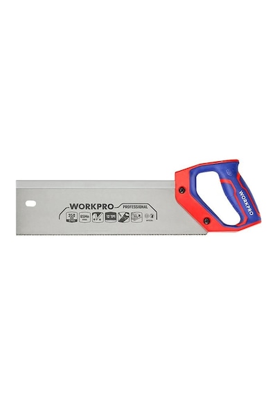 Workpro Wp215015 350mm 65mn 12 Tpı Ağır Hizmet Şevli El Testeresi Fr Wp215015