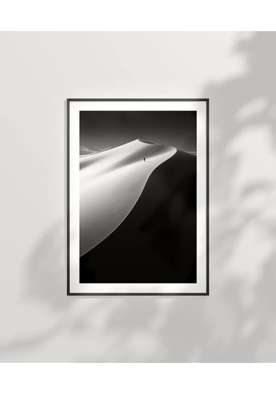 Çerçevesiz Poster Kumun İzinde