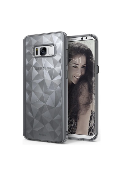 Ringke Air Prism 3d Elmas Yansıması Galaxy S8 İle Uyumlu Kılıf Smoke Black