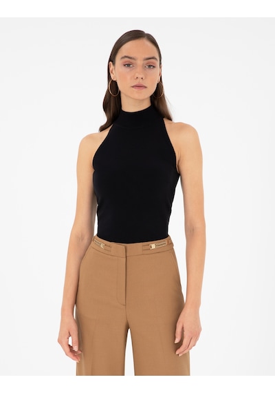 Pierre Cardin Kadın Siyah Bluz Triko 50296460-vr046 Siyah