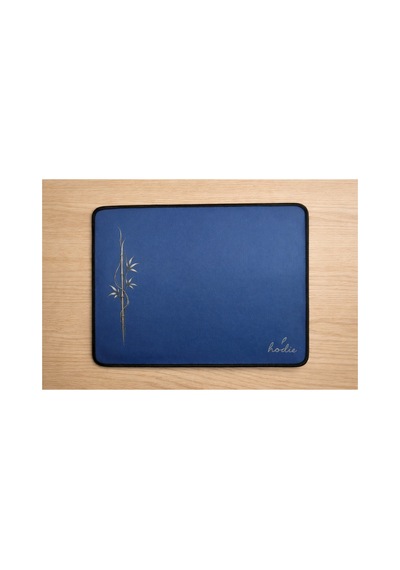 Bamboo Desenli Minimal Mousepad Mavi 23,5 33 Cm Kaymaz Taban Mavi - 829434987 Mavi - 829434987
