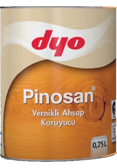 Dyo Pinosan Vernikli Ahşap Koruyucu 0,75 Lt.
