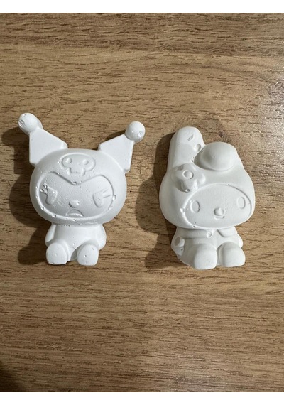 Kuromi Karakter Taş Boyama 3d Eğitici Boyama Set 2 Adet