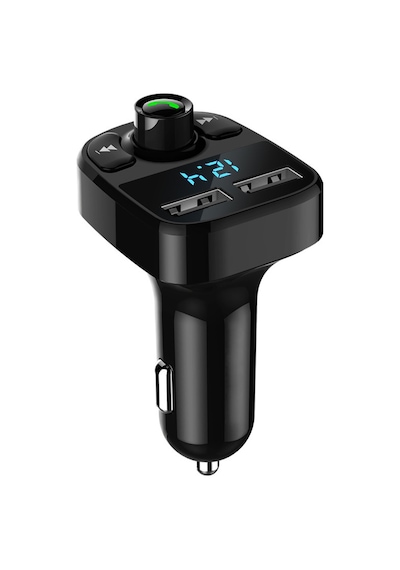 Fm Transmitter Bluetooth Araç Kiti Çakmaklık Mp3 Usb Sd