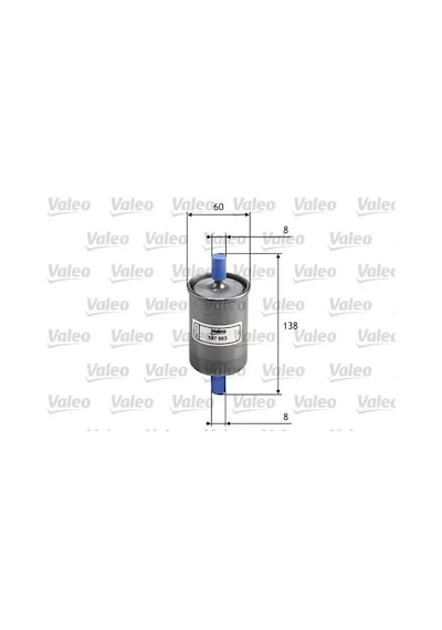 Valeo 587003 Yakit Filtresi 004312115 0060534120 119113204500