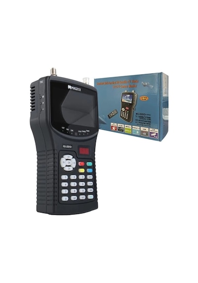 Magbox Mg-255hd+ 4.3'' İnç Full Hd Lcd Ekranlı Görüntülü Uydu Yön Bulucu Uzaktan Kumandalı