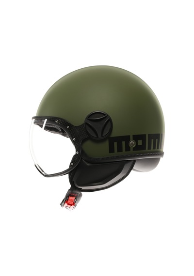 Momo Kask/ Fgtr Classıc Mono Matt Mılıtary Green/black Çok Renkli