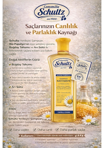 Schultz Açık Ve Renkli Saçlar İçin Acil Canlandırıcı 2li Bakım Seti Şampuan + Saç Kremi