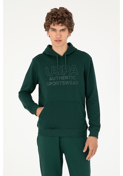 U.s. Polo Assn. Erkek Koyu Yeşil Sweatshirt 50293439-vr079 Koyu Yeşil