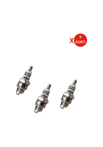 Orac L7t İki Zamanlı Motor Bujisi 3 Adet Set Universal Uyumlu