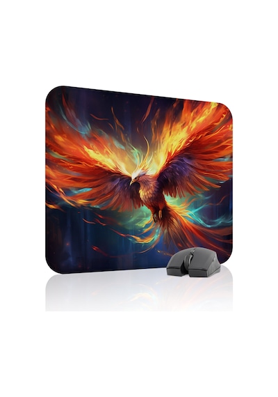 Anka Kuşu Kaymaz Dikişli Kauçuk Oyuncu Mousepad V3 - 48x40 Xl Gaming Mouse Pad Fare Altlığı