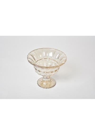 Setabıanca Crystal Amber Mini Ayaklı Kase
