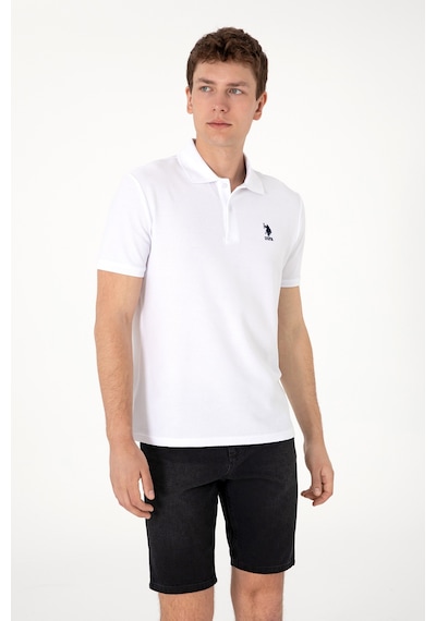 U.s. Polo Assn. Erkek Polo T-shirt 2106339 Beyaz