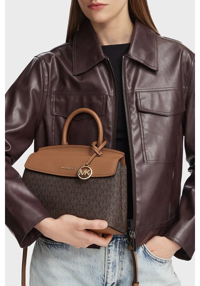 Michael Kors Logolu Çıkarılabilir Askılı Çanta 30t6gx7s1b252 Kadın Çanta 30t6gx7s1b 252 Kahve