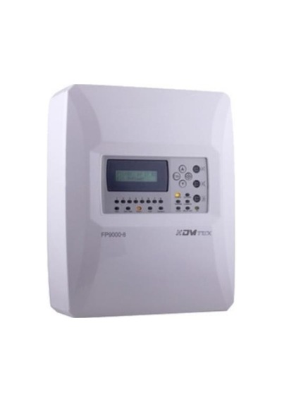 Dmtech Fp9000-8 8 Bölge Lcd Ekran Konvansiyonel Yangın Alarm Paneli Plastik Kasa En54 Sertifikalı
