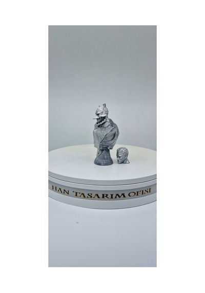 Gust Berserk Değişebilen 2 Başlıklı Büst Figür 15 Cm Guts Berserk Figür