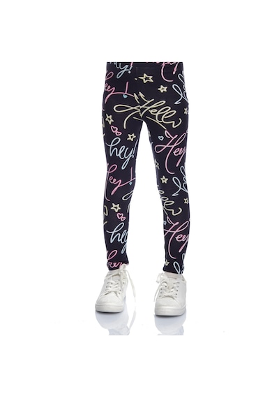 Lovetti Kız Çocuk Hey Dude Desen Tayt 1227 Çok Renkli