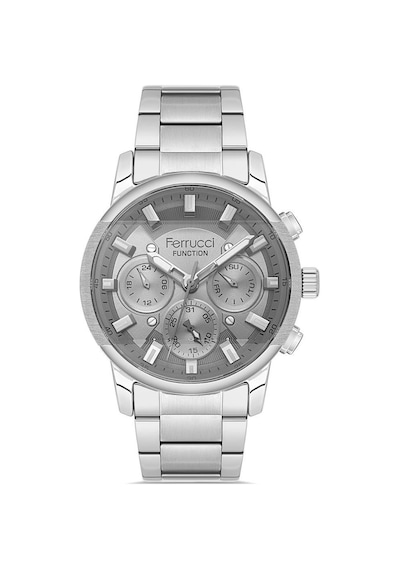 Ferrucci Fcf 0625 03573m.01 Erkek Kol Saati Metalik Gri