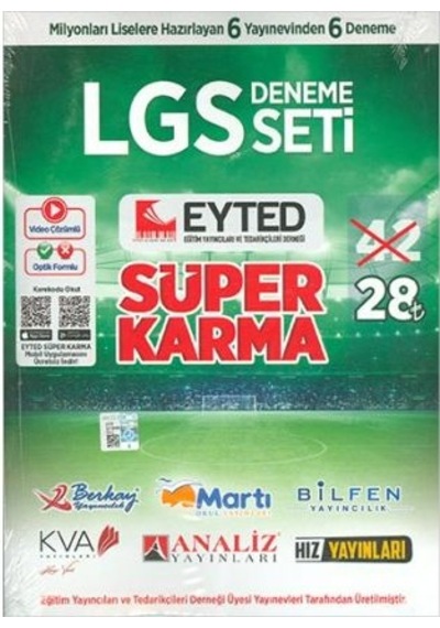 Eyted Süper Karma LGS 6 LI Deneme Seti