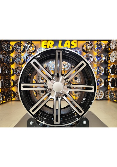 4 Adet Pro-48023 6 14 4 100 Et28 73.1 Black Machıned Jant Takım