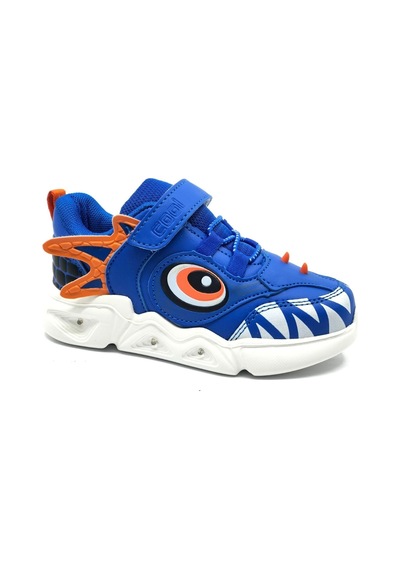 Cool Stego Işıklı Ortopedik Çocuk Spor Ayakkabı Mavi