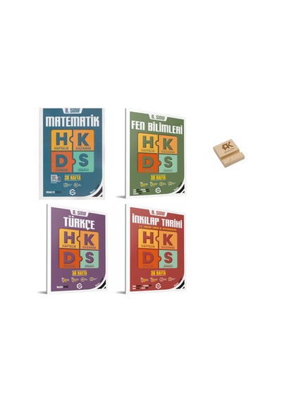 Arı Lgs 8. Sınıf Matematik Fen Türkçe Ve İnkılap Haftalık Kazanım Denemeleri 4lü Set +telefon Standı