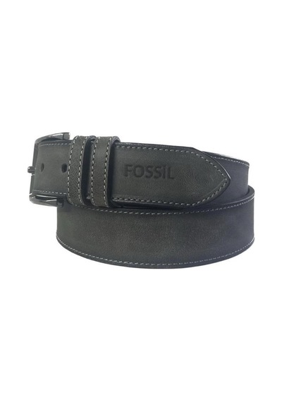Fossil Gri Hakiki Deri Spor Erkek Kemeri 4cm-105 Gri