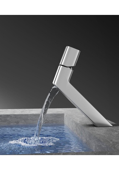 Ala Kısa Lavabo Bataryası Parlak Krom