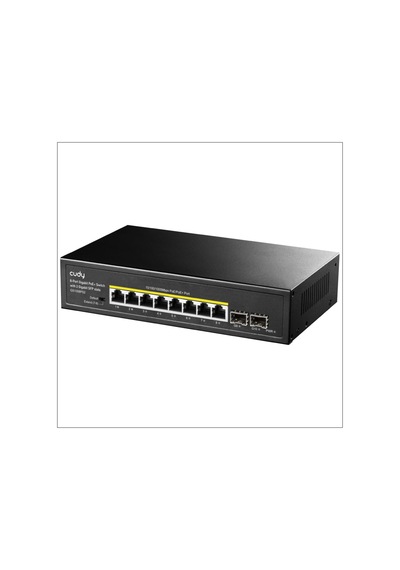 Cudy GS1008PS2 8 Port Gigabit 120 W 250m Poe+ 2 Gigabit SFP Switch