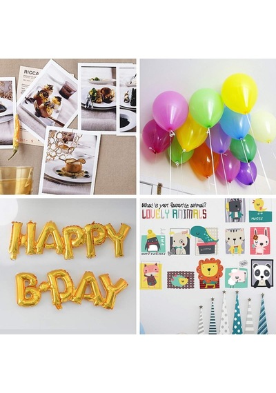 Sticker Damla Model Çift Taraflı Yapışkan Balon  Yapıştırıcısı