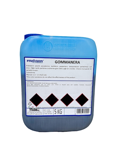 Fra-ber 1:5 Konsantre Gommanera Lastik Parlatıcı 5 KG