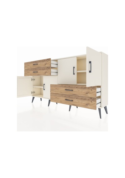 Arges Konsol 3 Raflı 4 Çekmeceli 4 Kapaklı 176x30x99 Aytaşı-aytaş Aytaşı-aytaşı/çam Arges Konsol 3 Raflı 4 Çekmeceli 4 Kapaklı 176x30x99 Aytaşı-aytaş Aytaşı-aytaşı/çam