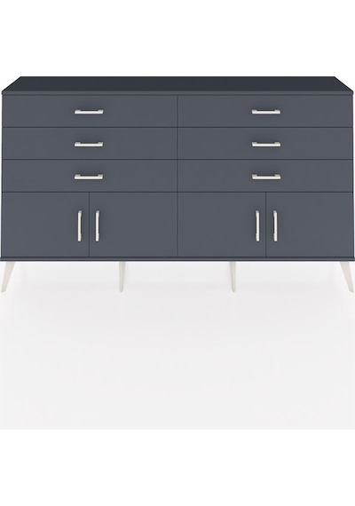 Arges Konsol 2 Raflı 6 Çekmeceli 4 Kapaklı 176x30x99 Antrasit-antrasit Antrasıt/antrasıt - Antrasıt Arges Konsol 2 Raflı 6 Çekmeceli 4 Kapaklı 176x30x99 Antrasit-antrasit Antrasıt/antrasıt - Antrasıt