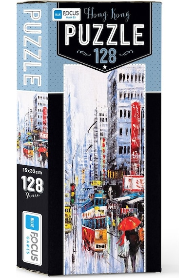 128 Parça Puzzle - Hong Kong