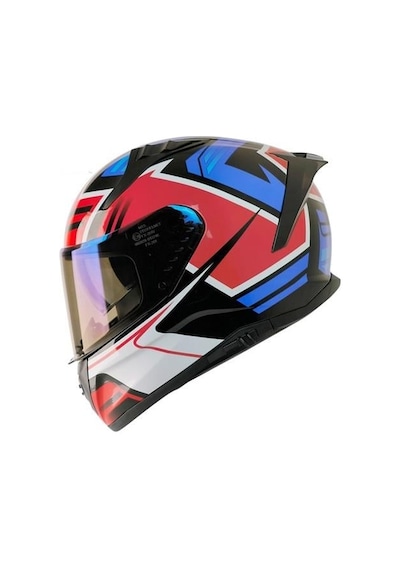 Mts 801 Thanos Full Face Motosiklet Kaskı Çok Renkli