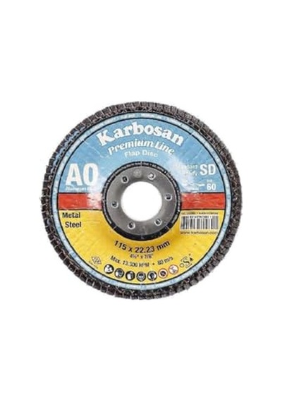 Zımpara Flap Disk - 115 X 80 Kum - 5 Adet