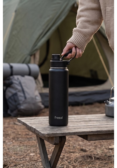 Fressi Velmor Termos Paslanmaz Çelik 700 Ml Siyah Termos Fr-t748