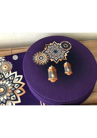 Ramazan Sofra Sunum Seti 12 Çok Renkli