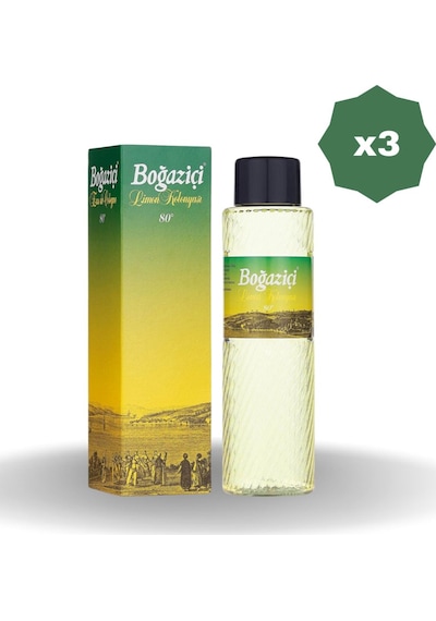Boğaziçi Limon Kolonyası 400 Ml - 3 Adet