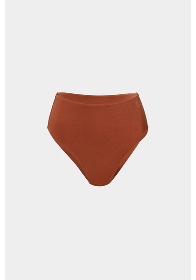 Açelyaokcu Premium Straplez Clementıa Fit Kadın Bikini Altı Kiremit