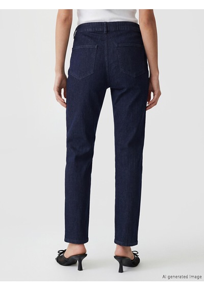 Lcw Grace Mavi Straight Fit Kadın Jean Pantolon