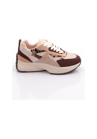 Dgn 83144 Kadin Sneaker Ayakkabi Kahve Süet