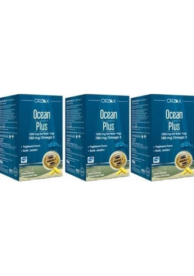 Ocean Plus Balik Yaği 50 Kapsül 1200 Mg X 3