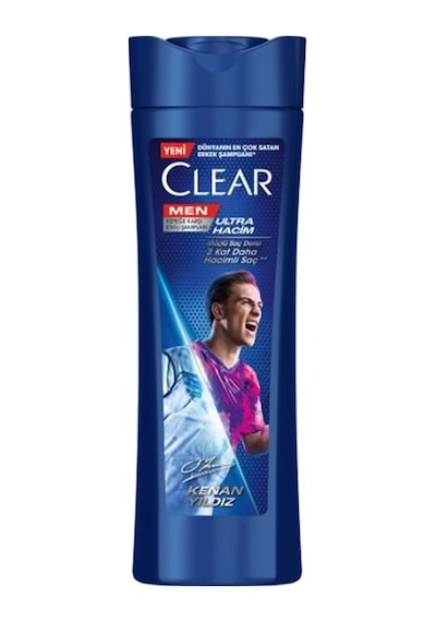 Clear Men Kepeğe Karşı Etkili Ultra Hacim Şampuan Legends Kenan Yıldız 350 Ml