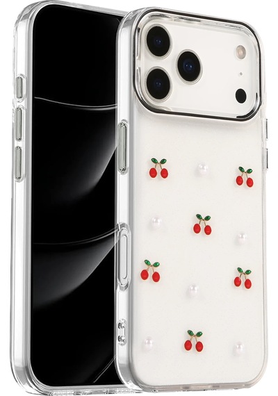 Gld-spt- Newface Apple Uyumlu iPhone 17 Pro Max Fiyonk Desenli Kapak - Desen 9