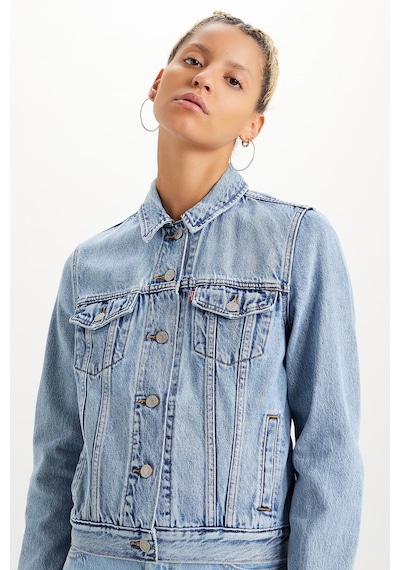 Levis Trucker All Kadın Jean Ceket Indigo İndigo
